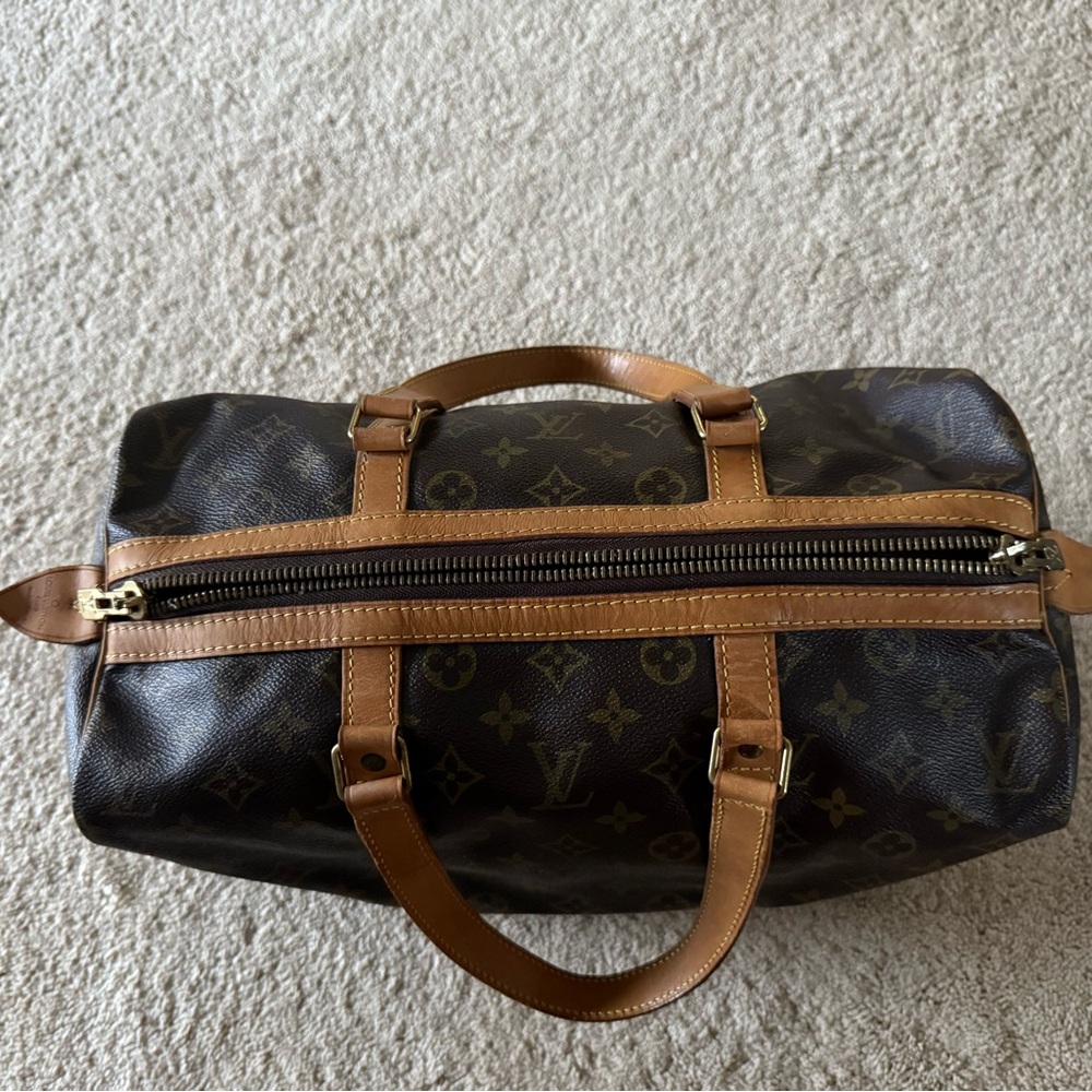 Louis Vuitton Dark Brown Monogram Tote authentic